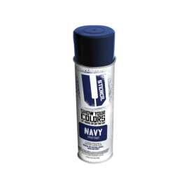 U-Stencil Matte Navy Spray Paint 17 oz