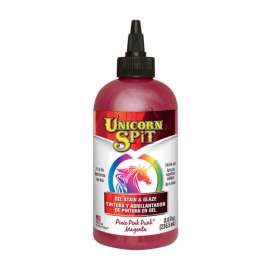 Unicorn Spit Flat Pink Gel Stain and Glaze 8 oz