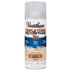 Varathane Satin Clear Water-Based Polyurethane 11.25 oz