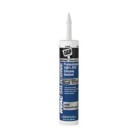 DAP HVAC Silicone Clear 100% RTV Silicone HVAC Sealant 10.3 oz
