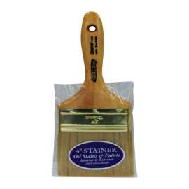 ArroWorthy Stainer 4 in. Chiseled Stain Brush