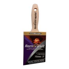 ArroWorthy Rembrandt 3 in. Semi-Oval Paint Brush