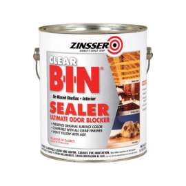 Zinsser B-I-N Clear Shellac-Based Odor Blocking Sealer 1 gal