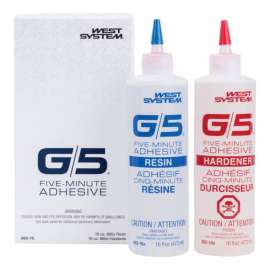 West System G/5 High Strength Glue Adhesive Kit 2 pk