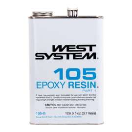 West System 105 Resin Extra Strength Epoxy Epoxy Resin 126.6 oz