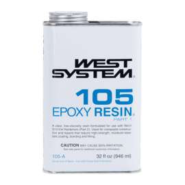 West System 105 Resin Extra Strength Epoxy Epoxy Resin 32 oz