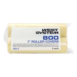 West System Polyurethane Foam 7 in. W Mini Paint Roller Cover 2 pk