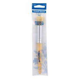 Plaid Stencil Decor 5/8 in. Round Stencil Paint Brush