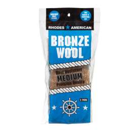 Rhodes American 3 Grade Medium Bronze Wool Pads 3 pk