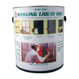 Associated Paint Clear Water-Based Acrylic Masking Liquid H2O 1 gal