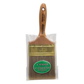 Arroworthy Stainer 4 in. Flat Paint Brush