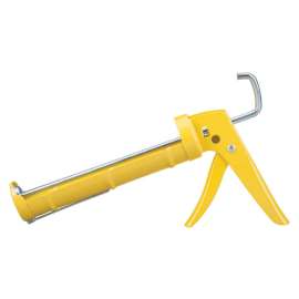 Dripless Professional Metal Ratchet Rod Cradle Caulking Gun