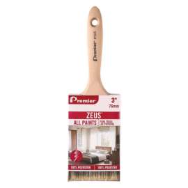Premier Zeus 3 in. Stiff Flat Paint Brush