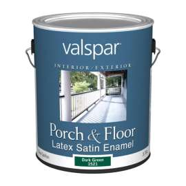 Valspar Satin Dark Green Floor and Patio Coating 1 gal