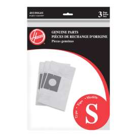 Hoover Vacuum Bag For bag 3 pk