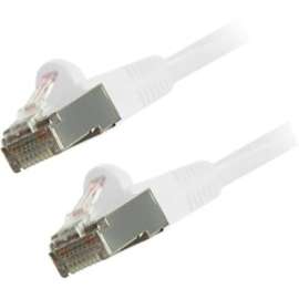 Comprehensive Cable Comprehensive Cat6 Snagless Shielded Ethernet Cables, White, 50ft - 50 ft Category 6 Network Cable for Network Device - First End: 1 x RJ-45 Network - Male - Second End: 1 x RJ-45 Network - Male - 1 Gbit/s - Patch Cable - Shieldi