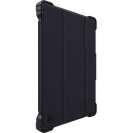 Gumdrop Hideaway Folio Rugged Carrying Case (Folio) for 10.2" Apple iPad (8th Generation), iPad (7th Generation) Tablet - Black - Shock Absorbing, Scratch Resistant, Drop Resistant, Shock Resistant - Thermoplastic Polyurethane (TPU) Body - MicroFibe