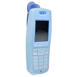 Artisan Power, Ims SpectraLink 8400 Series: Blue Silicone Case with Belt Clip