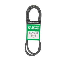 Mitsuboshi Super KB 5LK600 V-Belt 0.63 in. W X 60 in. L For Riding Mowers
