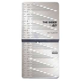 Malco Sider Siding Gauge 4 in. Silver