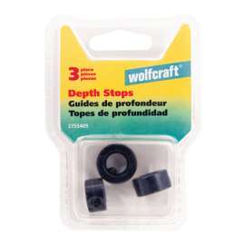 Wolfcraft Drill Stop Set 3 pc