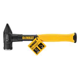 DeWalt 2.5 lb Steel Blacksmith Hammer 12 in. Fiberglass Handle