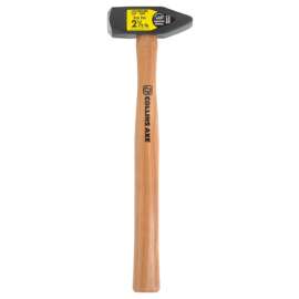 Collins 2.5 lb Steel Cross Peen Blacksmith Hammer 16 in. Hickory Handle