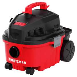 CRAFTSMAN 4 gal Corded Wet/Dry Vacuum 120 V 5 HP