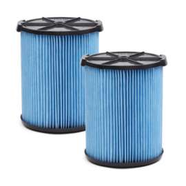 CRAFTSMAN 6.75 in. D Fine Dust Wet/Dry Vac Cartridge Filter 5-20 gal 2 pc