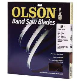 Olson 82 in. L X 0.1 in. W Carbon Steel Band Saw Blade 14 TPI Regular teeth 1 pk