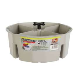 CLC 10.5 in. Bucket Tray Black
