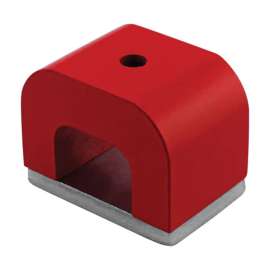 Magnet Source 1.6 in. L X 1 in. W Red Horseshoe Magnet 20 lb. pull 1 pc