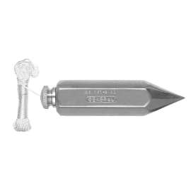 General 8 oz Steel Plumb Bob 4 in. L 1 pc