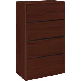 HON 10700 Kneespace Credenza, 3/4 Height Pedestals, 72w x 24d x 29.5h, Natural Maple