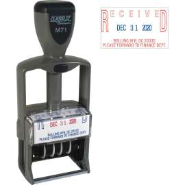 Xstamper Impression Metal Self-Inking Daters