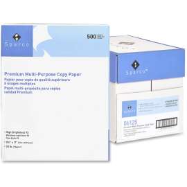Sparco 92 Bright 20 lb. Multipurpose Paper