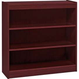Lorell Panel End Mahogany Veneer Bookcase
