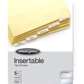 Acco/Wilson Jones Insertable Tab Indexes