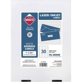 Maco Laser/Ink Jet Mailing Labels