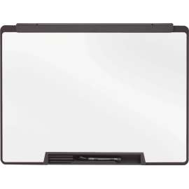 Motion Portable Dry Erase Board, 24 x 18, White, Black Frame