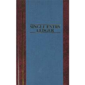 Acco/Wilson Jones S300 Single Entry Ledger Book