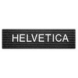 Character Sets, Pin, White, 1"h, 144/Set