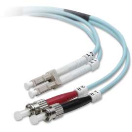 Belkin 10GB Aqua Fiber Optic Cable