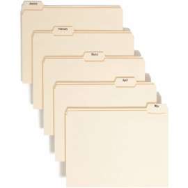Smead Monthly Indexed Manila File Folder Set