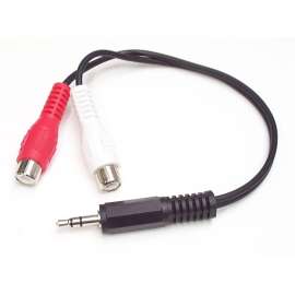 StarTech.com 6in Stereo Audio Cable