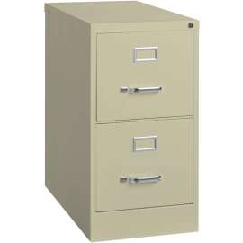 Lorell Locking Vertical Letter-size Drawer File