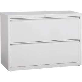 Lorell Telescoping Suspension Gray Lateral File
