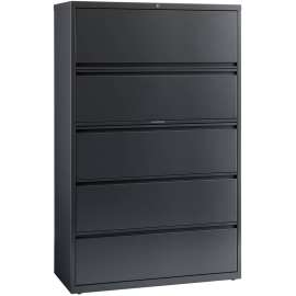 Lorell Hanging File Drawer Charcoal Lateral Files