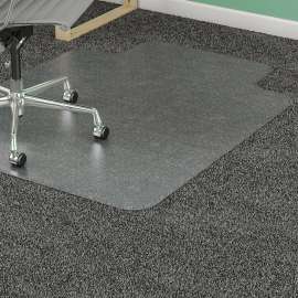 Lorell PlushMat Standard Lip Chairmat