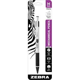 Zebra M-301 Stainless Steel Mechanical Pencil